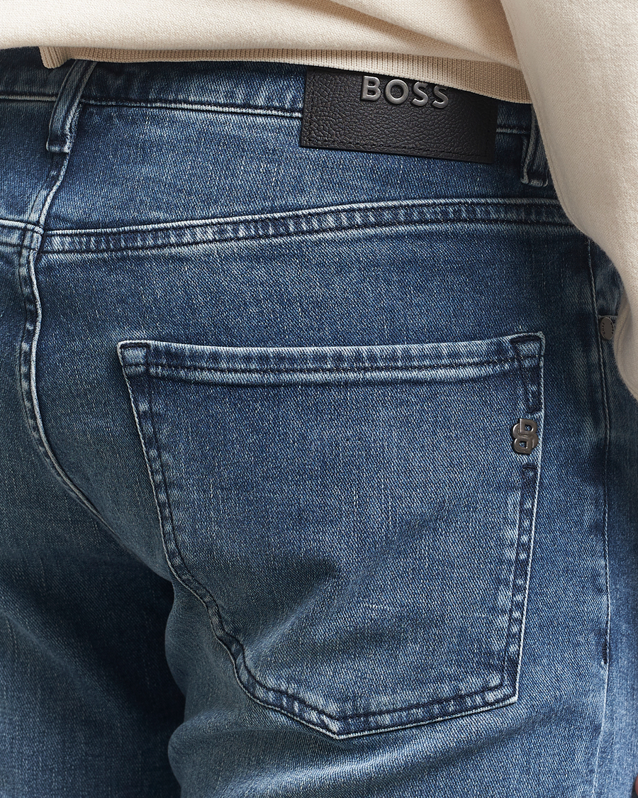 Herren | Jeans | BOSS BLACK | Re.Maine Jeans Washed Navy