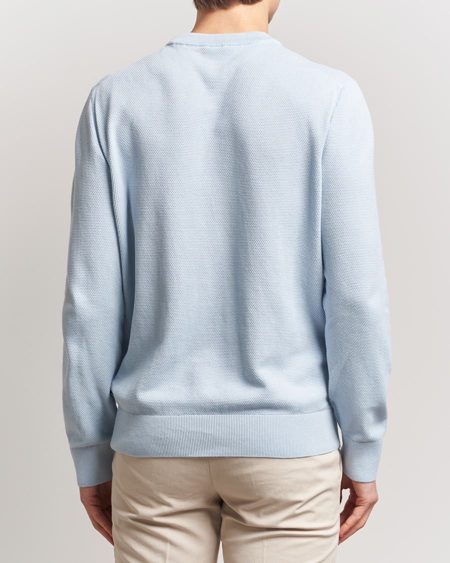 Herren | Pullover | BOSS BLACK | Ecaio Knitted Sweater Light Blue