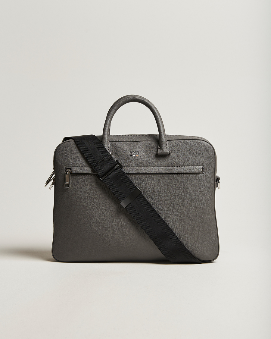 Herren | BOSS BLACK Ray Document Case Dark Grey | BOSS BLACK | Ray Document Case Dark Grey