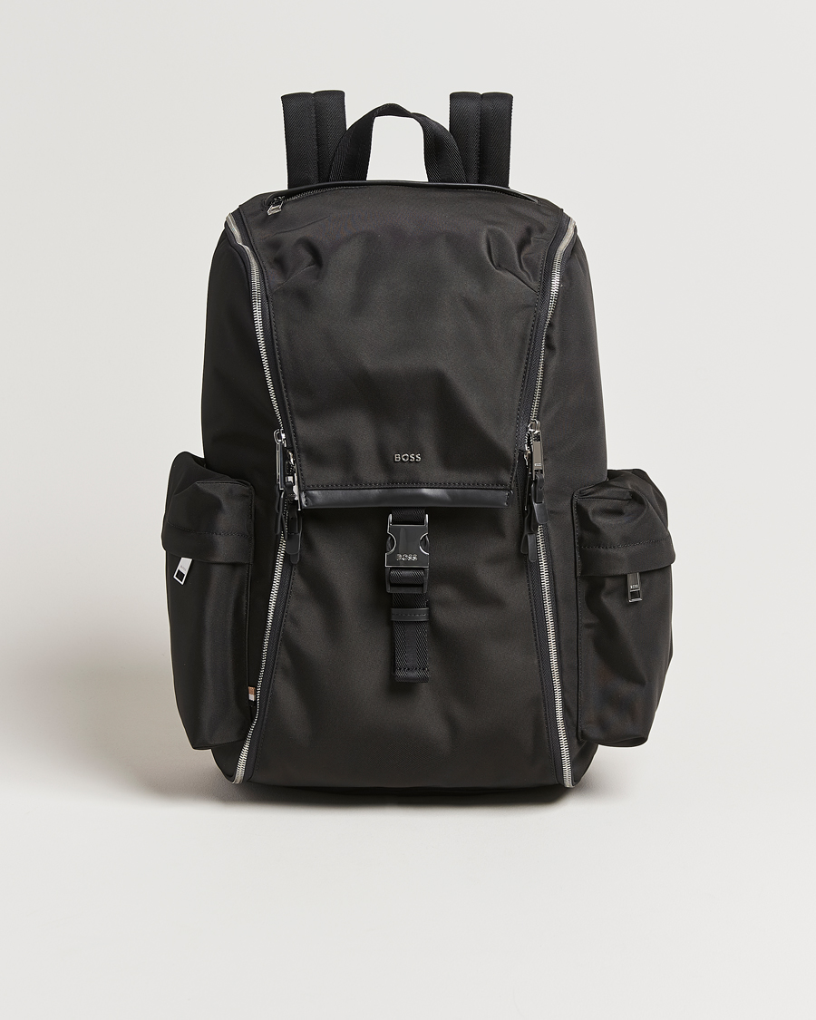 Herren | BOSS BLACK Highway Travel Backpack Black | BOSS BLACK | Highway Travel Backpack Black