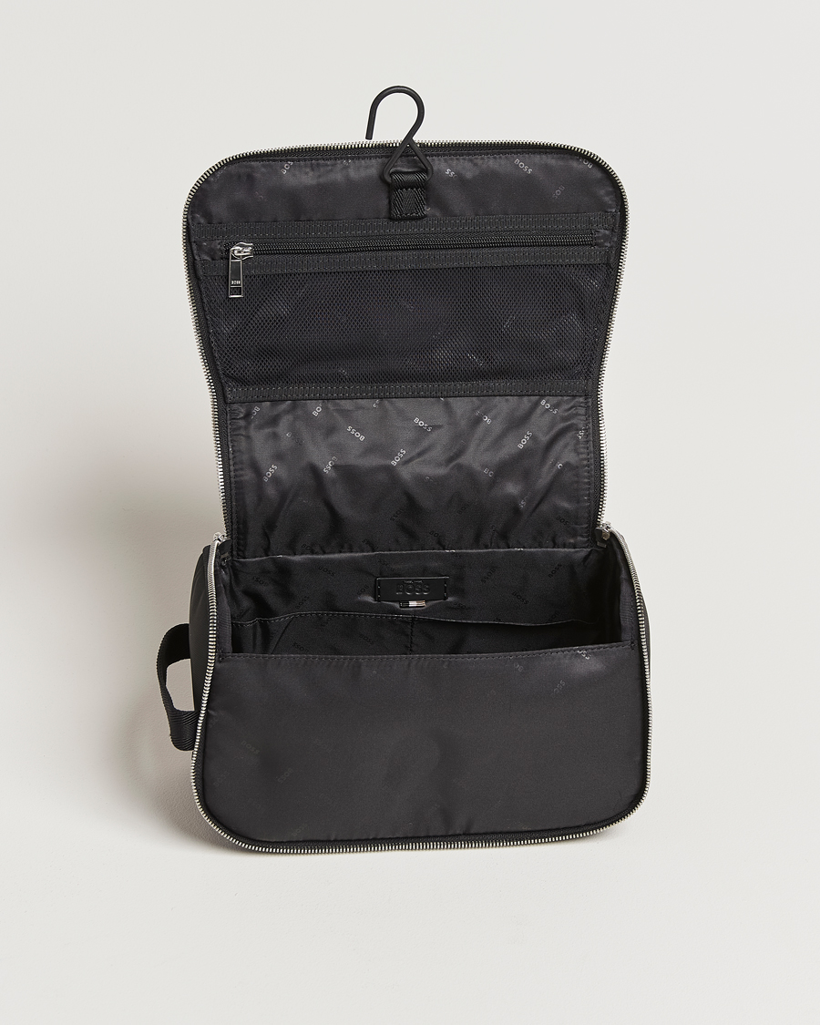 Herren | BOSS BLACK Highway Washbag Black | BOSS BLACK | Highway Washbag Black