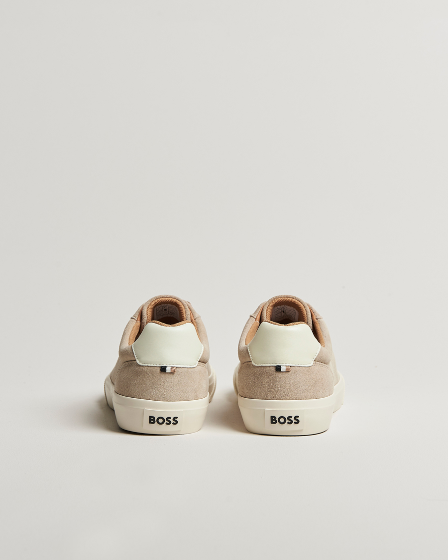 Herren | BOSS BLACK Aiden Suede Sneaker Light Beige | BOSS BLACK | Aiden Suede Sneaker Light Beige