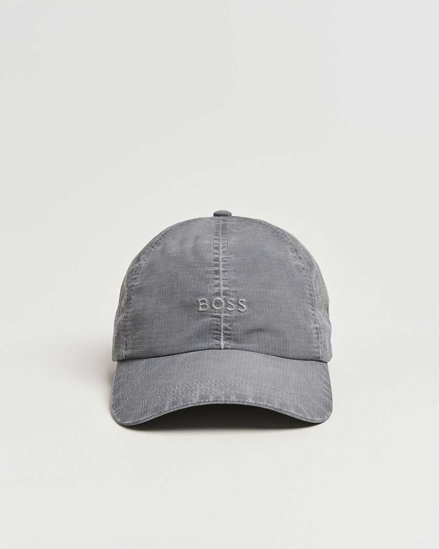 Herren | BOSS ORANGE Derrel Washed Logo Cap Black | BOSS ORANGE | Derrel Washed Logo Cap Black