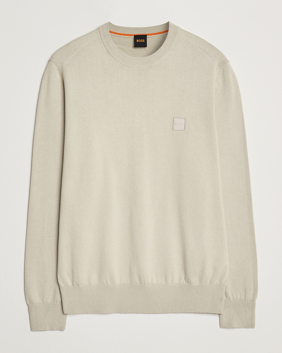 Herren | Pullover | BOSS ORANGE | Kanovano Knitted Sweater Light Beige