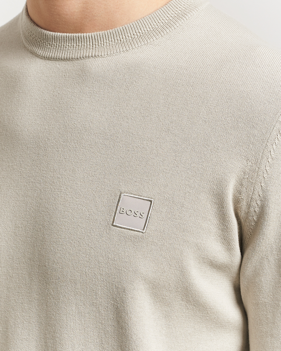 Herren | Pullover | BOSS ORANGE | Kanovano Knitted Sweater Light Beige