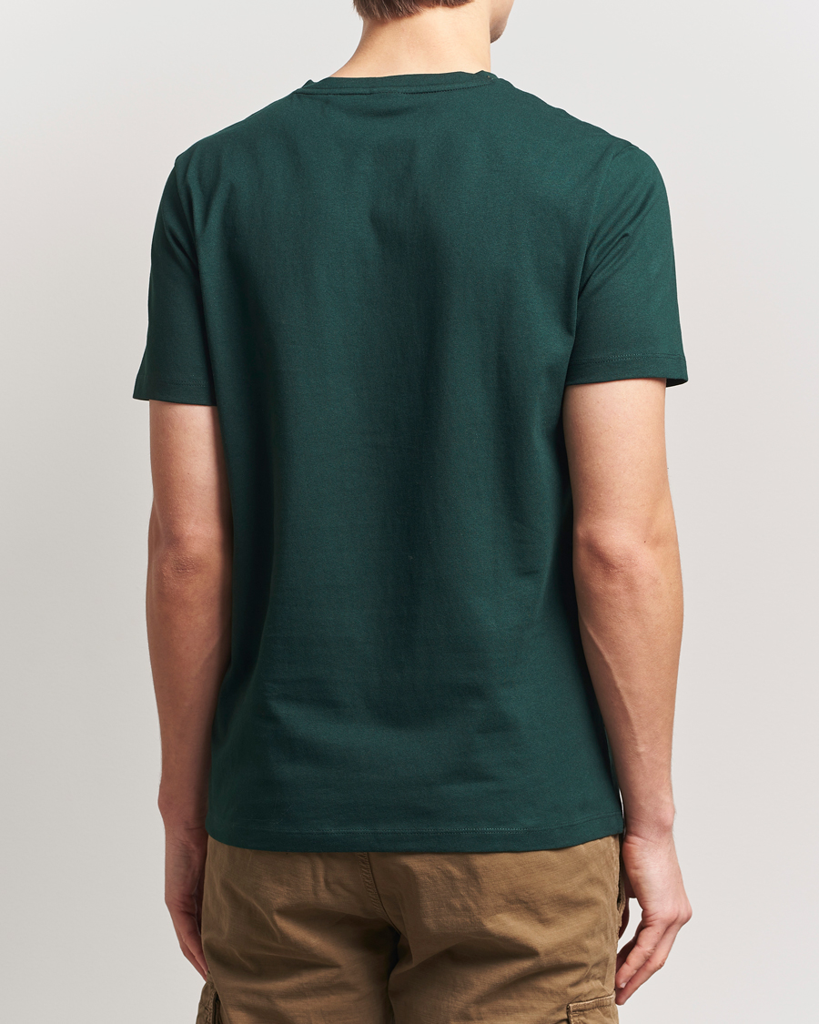 Herren | T-Shirts | BOSS ORANGE | Tales Logo Crew Neck T-Shirt Open Green