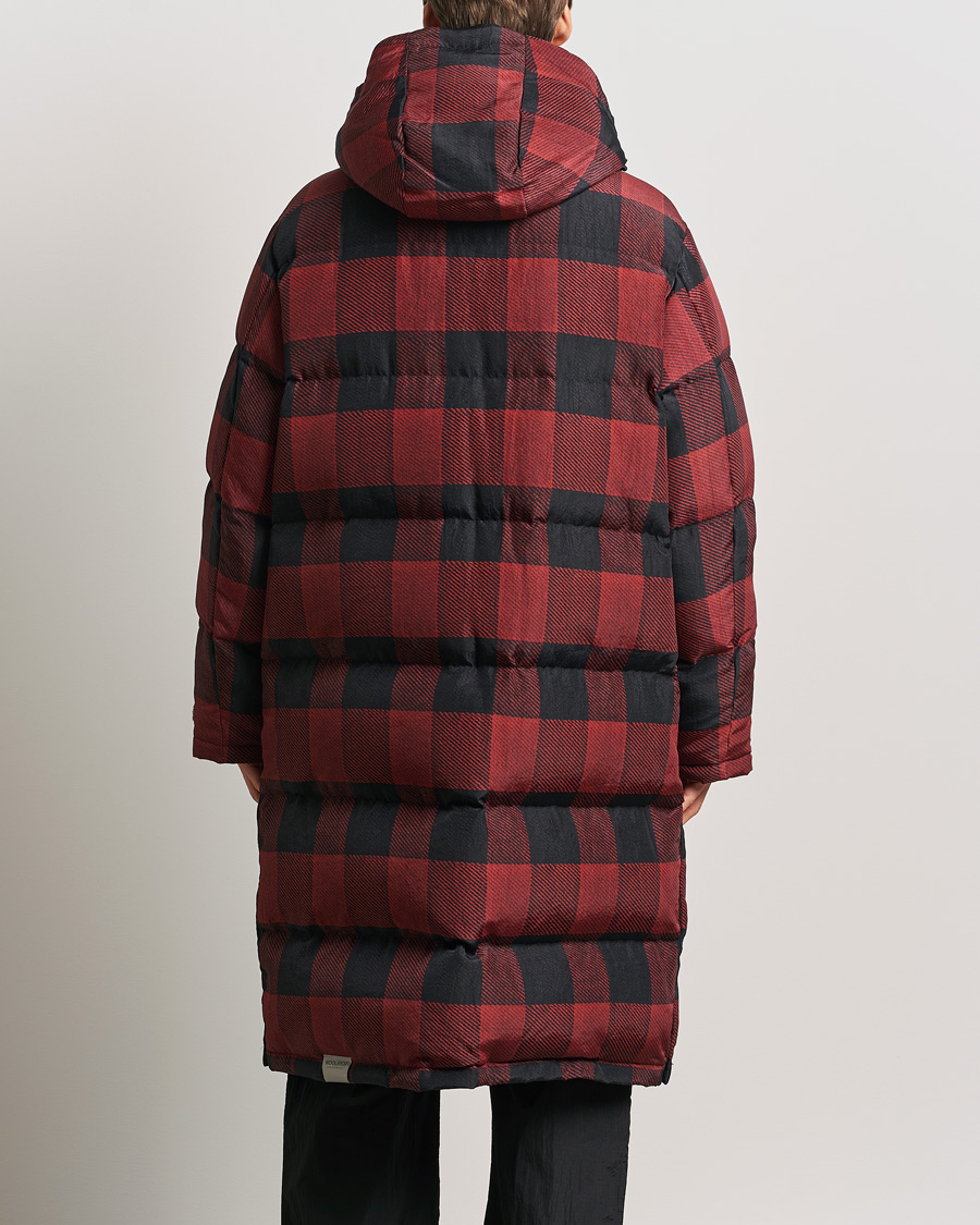 Herren | Jacken | Woolrich | Quilted Check Parka by Todd Snyder Red/Black