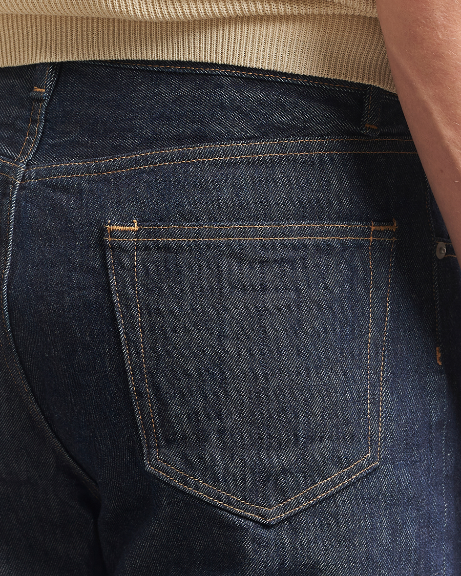 Herren | Jeans | Auralee | Regular Fit Denim Pants Dark Indigo