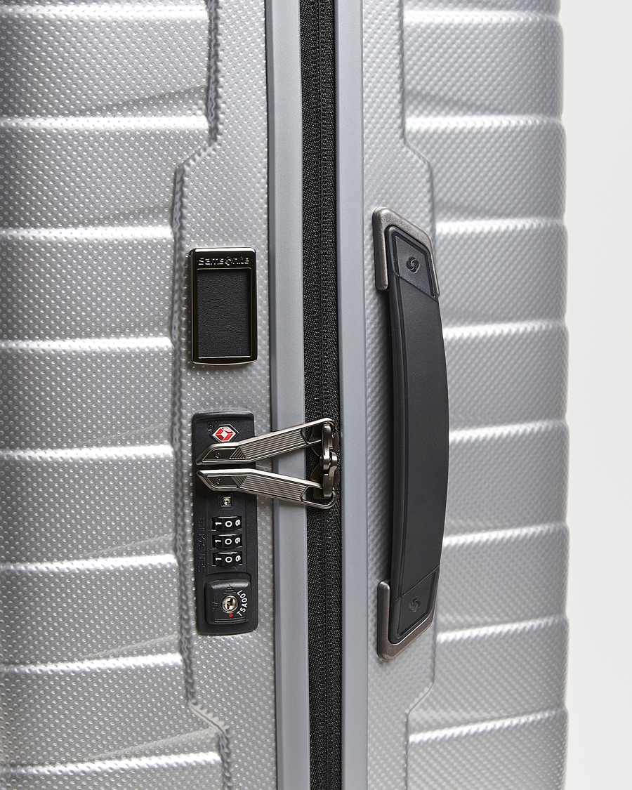 Herren | Samsonite Proxis Spinner Check-In Silver | Samsonite | Proxis Spinner Check-In Silver