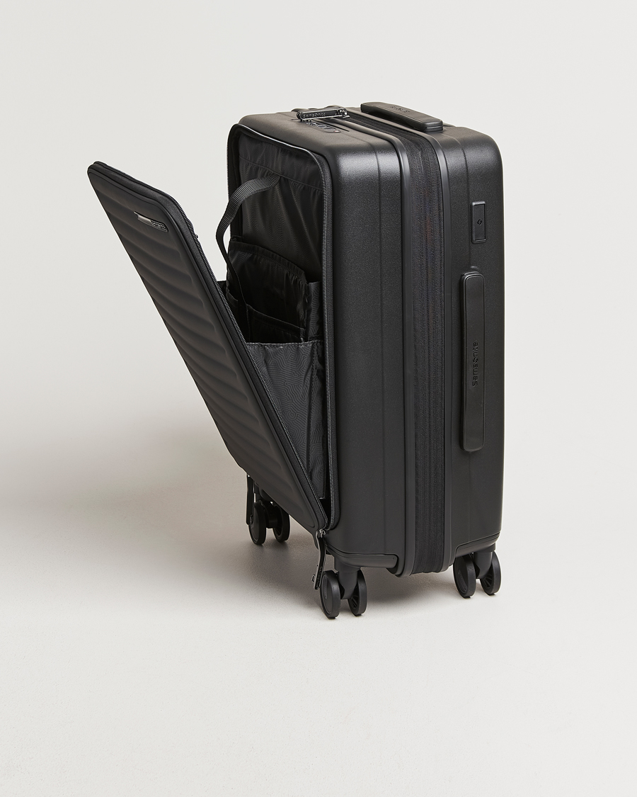 Herren | Taschen | Samsonite | Restackd Spinner Easy Access Carry-On Black