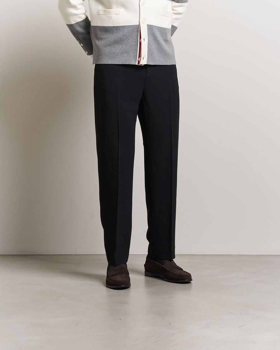 Herren | Bally Charlex Suede Moccasin Ebano | Bally | Charlex Suede Moccasin Ebano