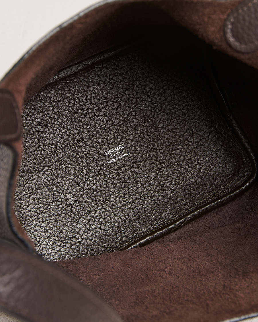 Herren | Hermès Pre-Owned Picotin Lock 18 Taurillon Chocolate | Hermès Pre-Owned | Picotin Lock 18 Taurillon Chocolate