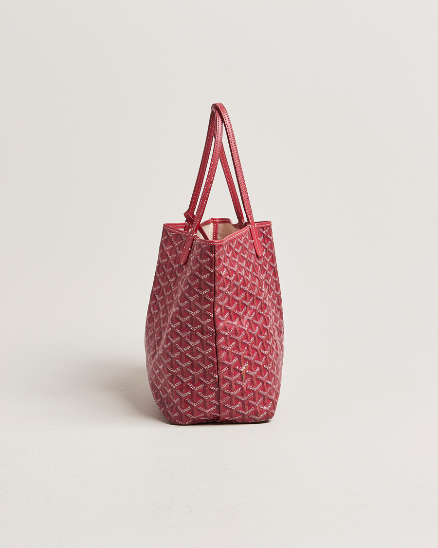 Herren | Goyard Pre-Owned Saint Louis PM Coated Canvas Tote Bag Pink | Goyard Pre-Owned | Saint Louis PM Coated Canvas Tote Bag Pink