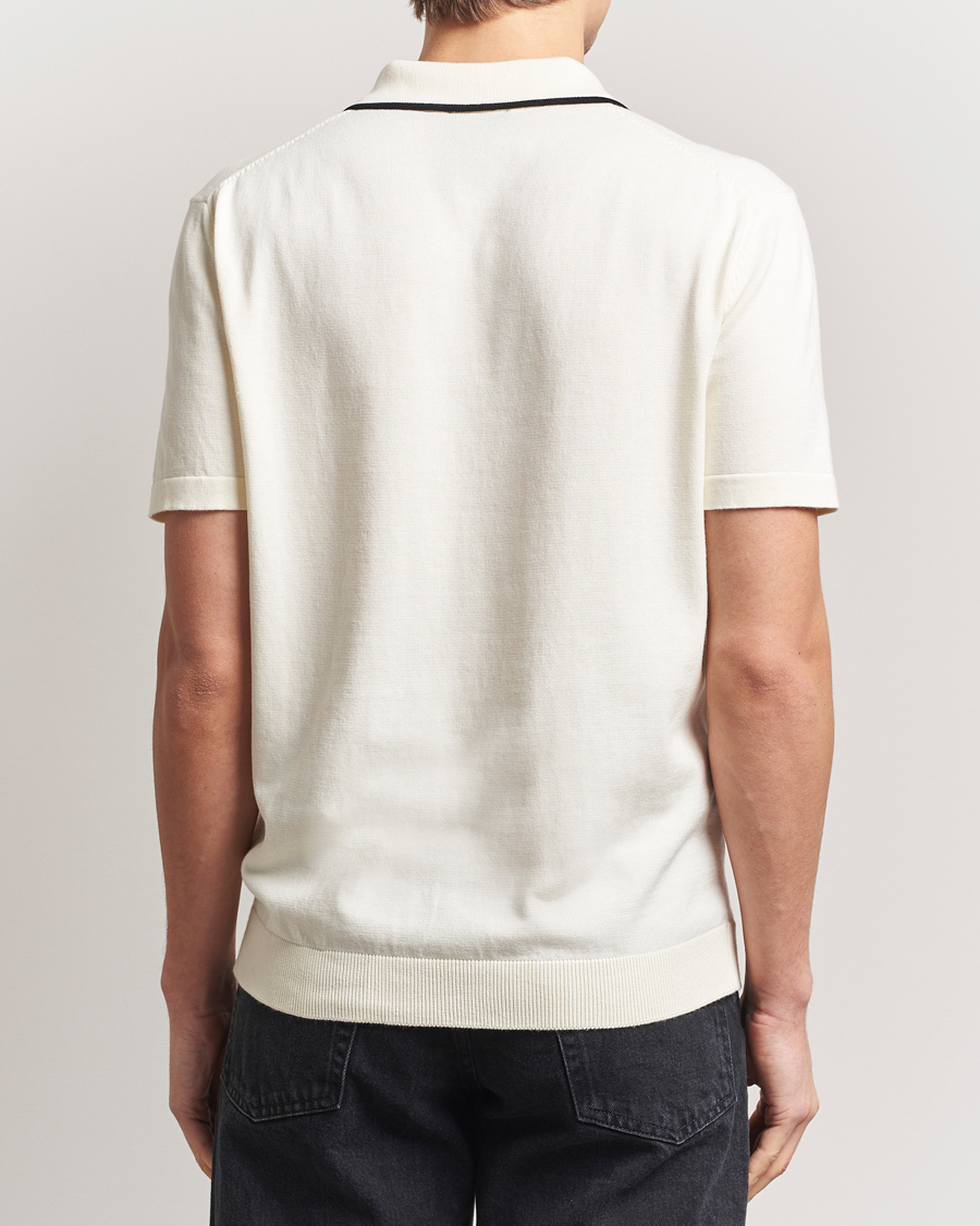 Herren | Poloshirts | A.P.C. | Fynn Knitted Polo White