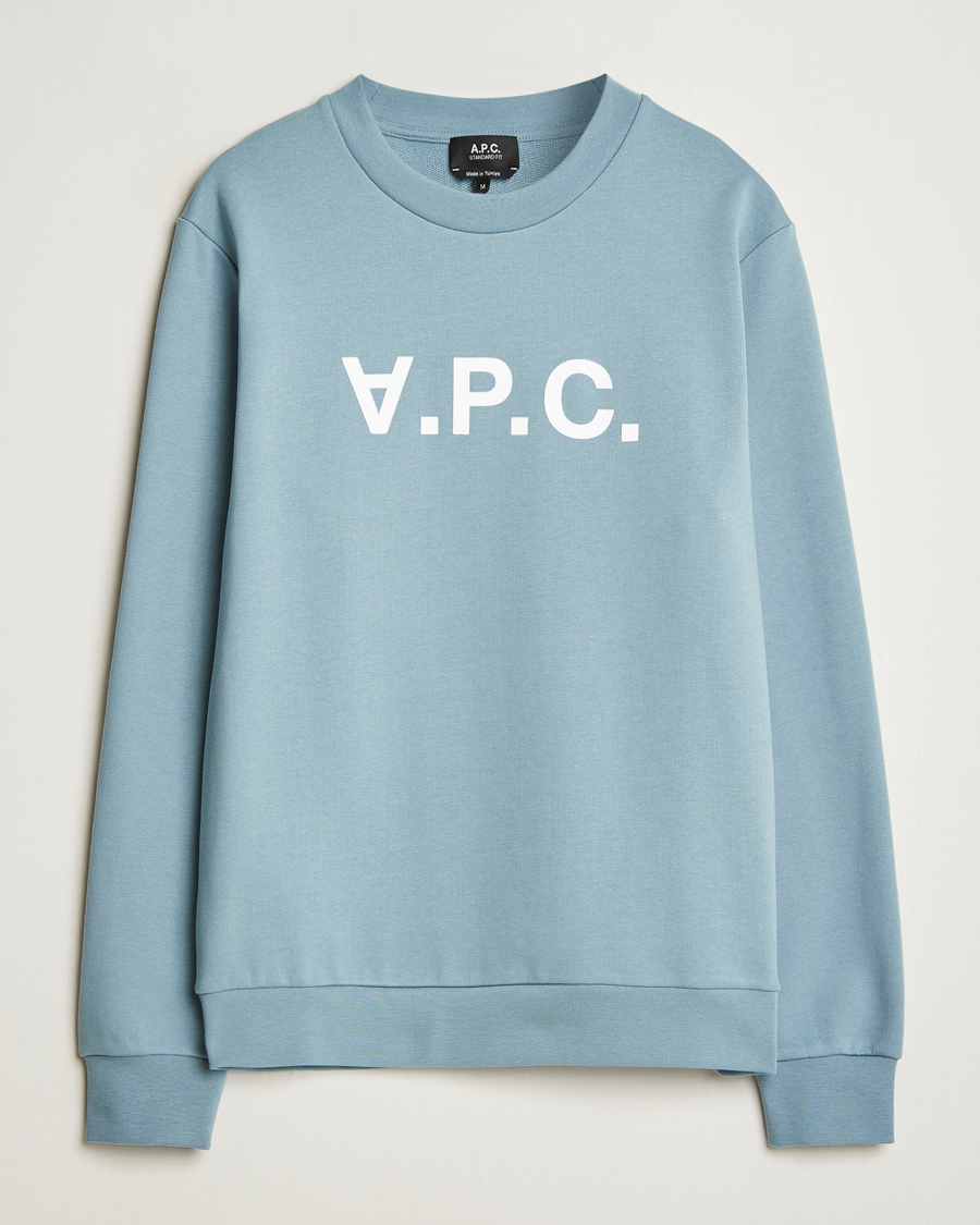 Herren | Pullover | A.P.C. | VPC Sweatshirt Bleu Gris