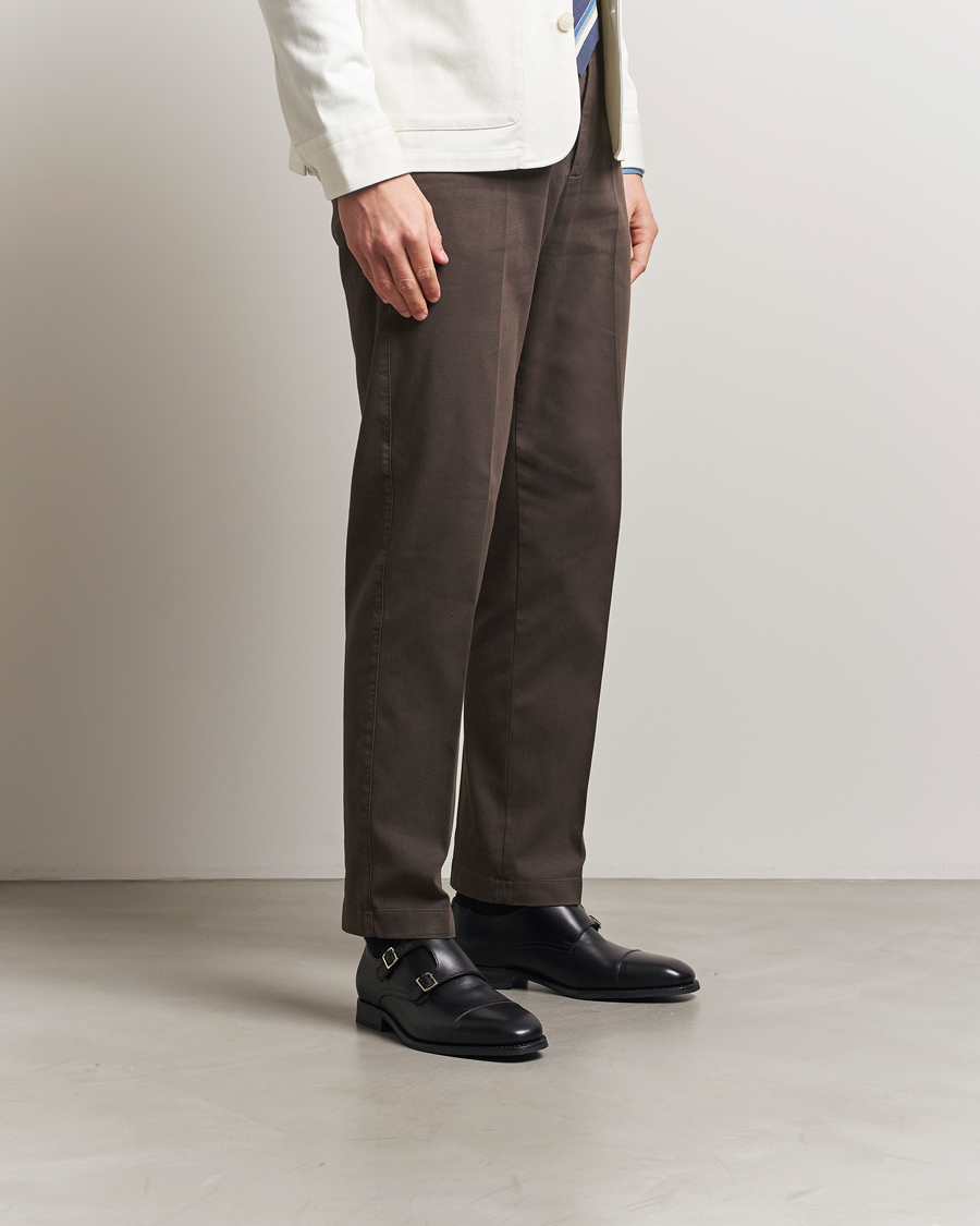 Herren | Monkstrap | Myrqvist | Ålsten Double Monkstrap Black Calf