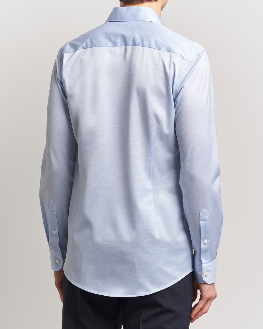 Herren | Hemden | Eton | Filo Di Scozia Oxford Shirt Light Blue