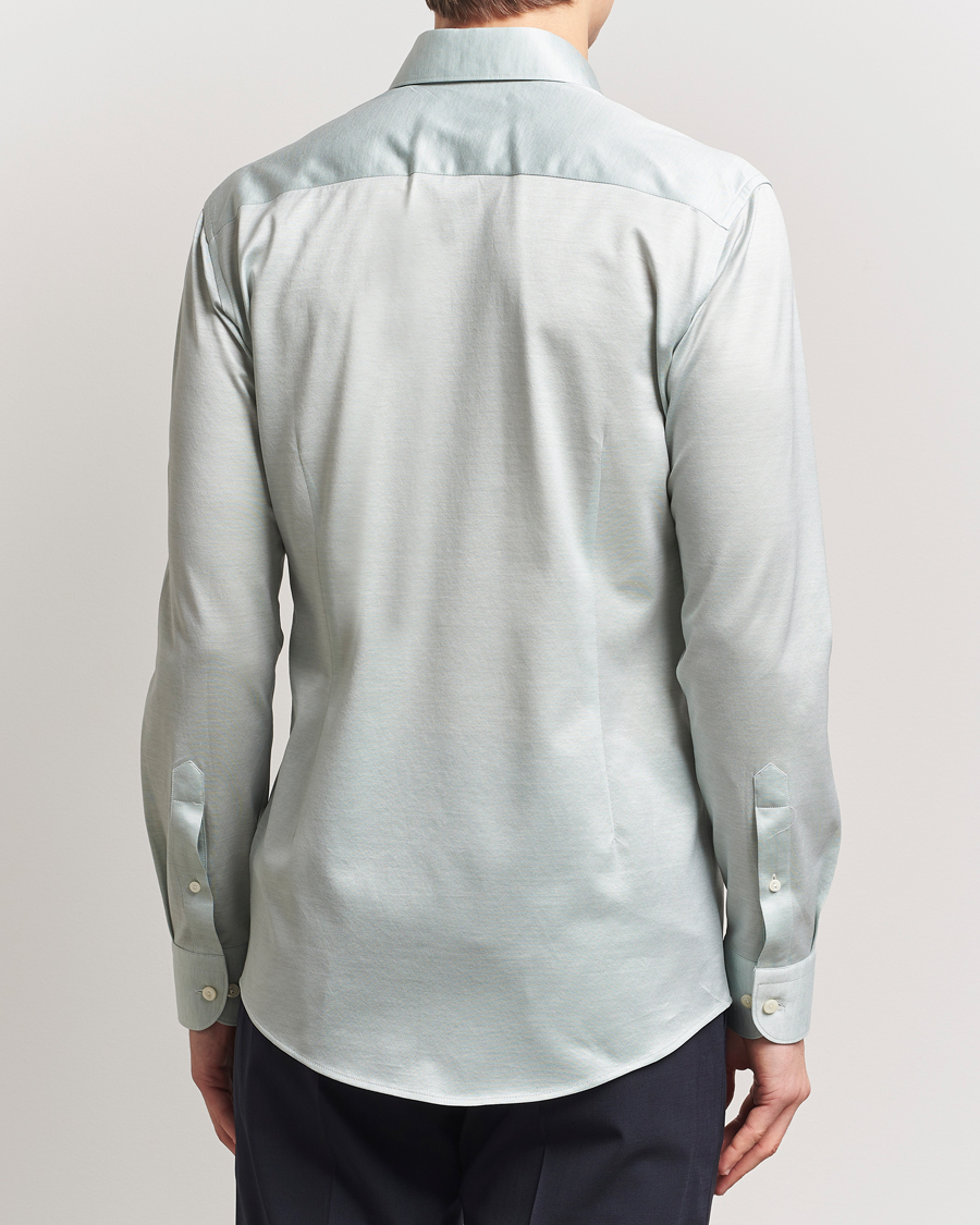 Herren | Hemden | Eton | Filo Di Scozia Oxford Shirt Light Green