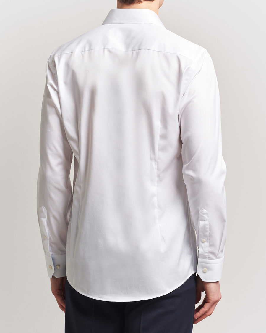 Herren | Hemden | Eton | Slim Fit Signature Twill Contrast Shirt White