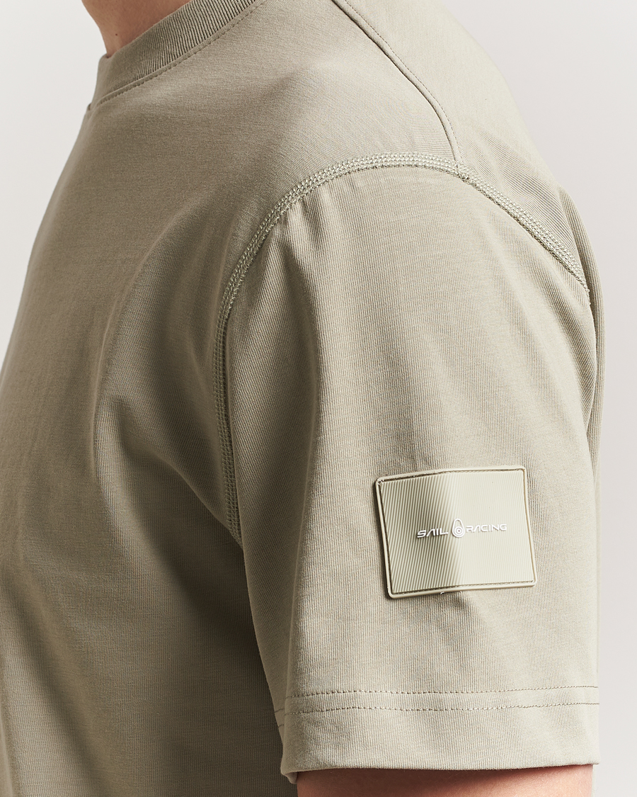 Herren | T-Shirts | Sail Racing | Wind Crew Neck T-Shirt Light Khaki