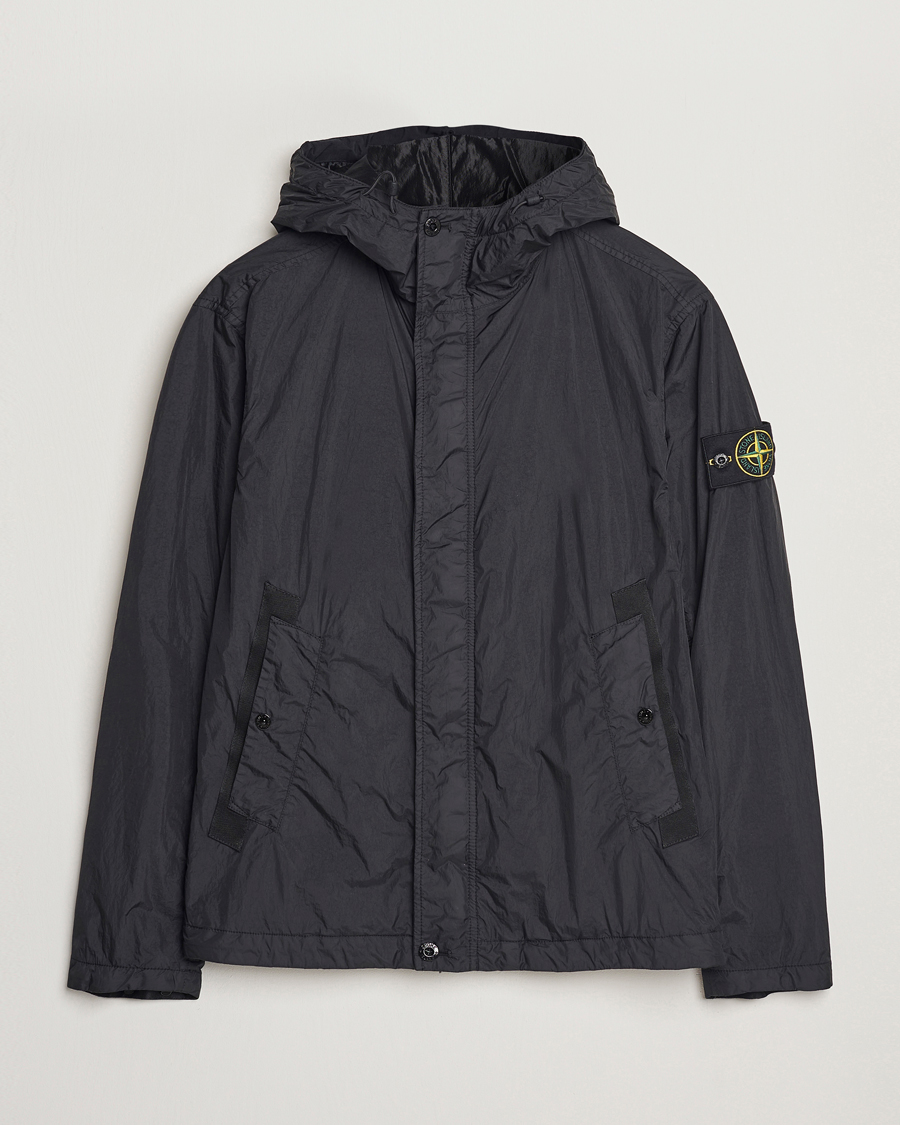 Herren | Jacken | Stone Island | Crinkle Reps Hooded Jacket Black