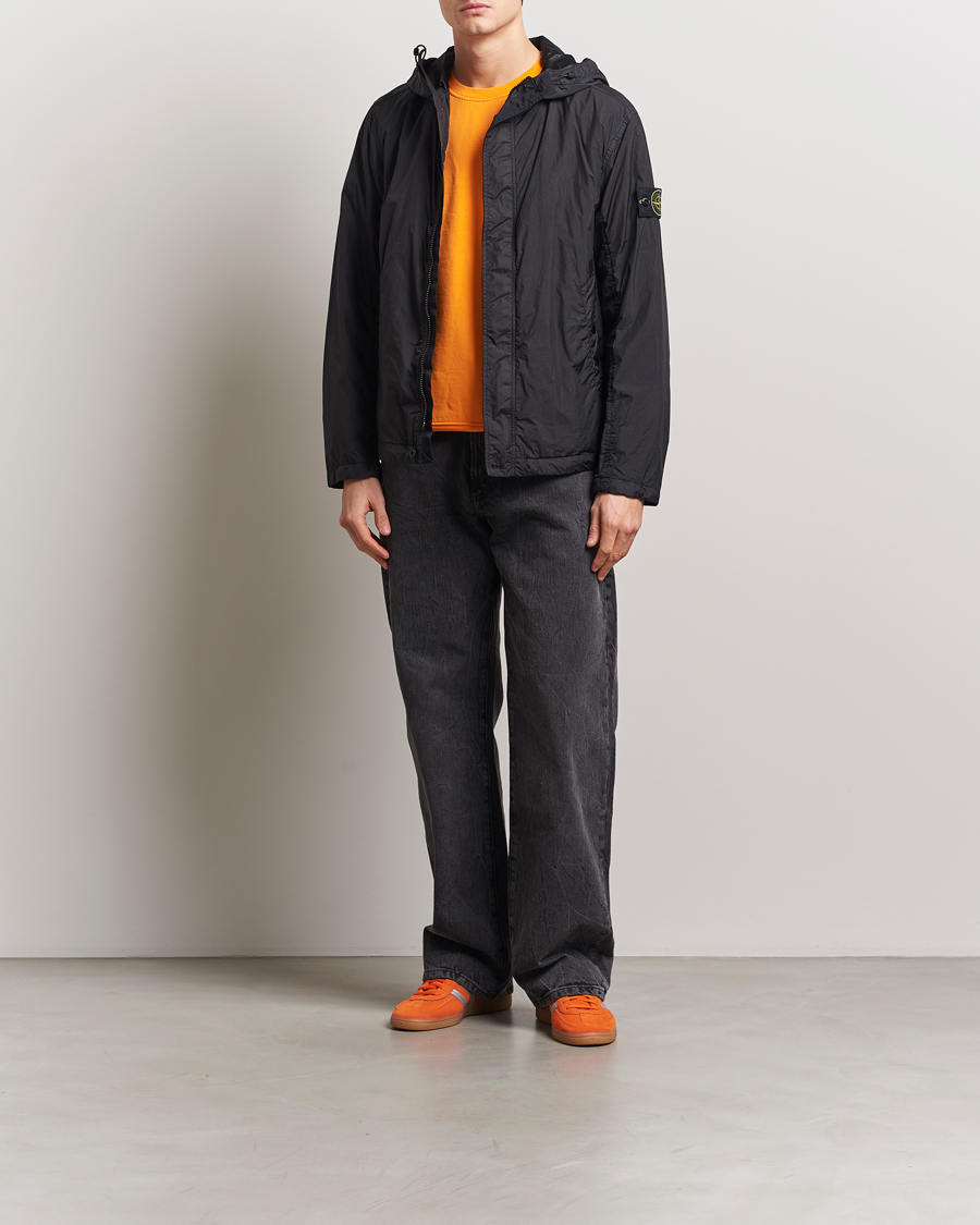 Herren | Jacken | Stone Island | Crinkle Reps Hooded Jacket Black