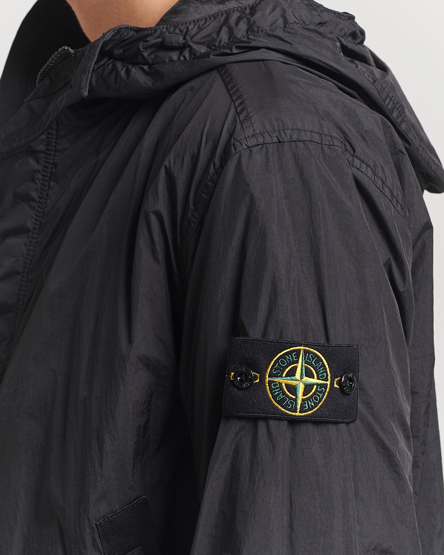 Herren | Jacken | Stone Island | Crinkle Reps Hooded Jacket Black