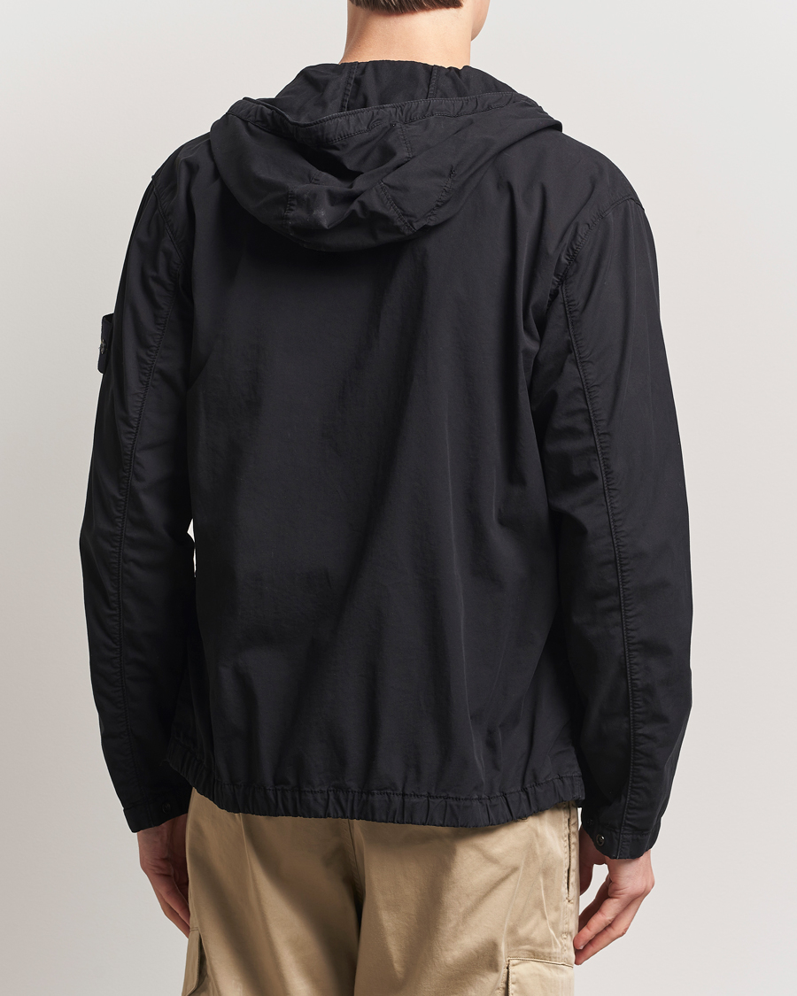 Herren | Jacken | Stone Island | Supima Cotton Stretch Hooded Jacket Black
