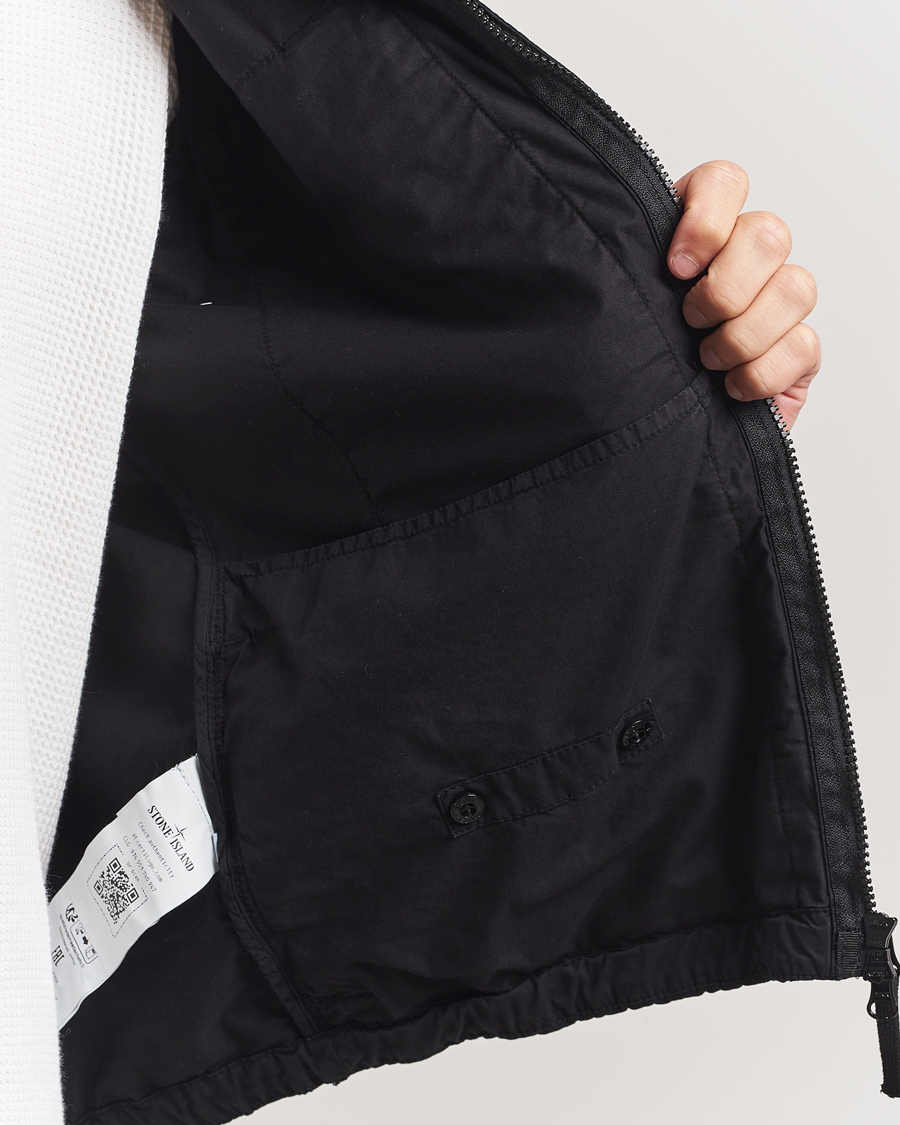 Herren | Jacken | Stone Island | Supima Cotton Stretch Hooded Jacket Black