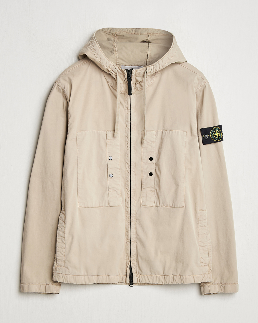 Herren | Jacken | Stone Island | Supima Cotton Stretch Hooded Jacket Desert