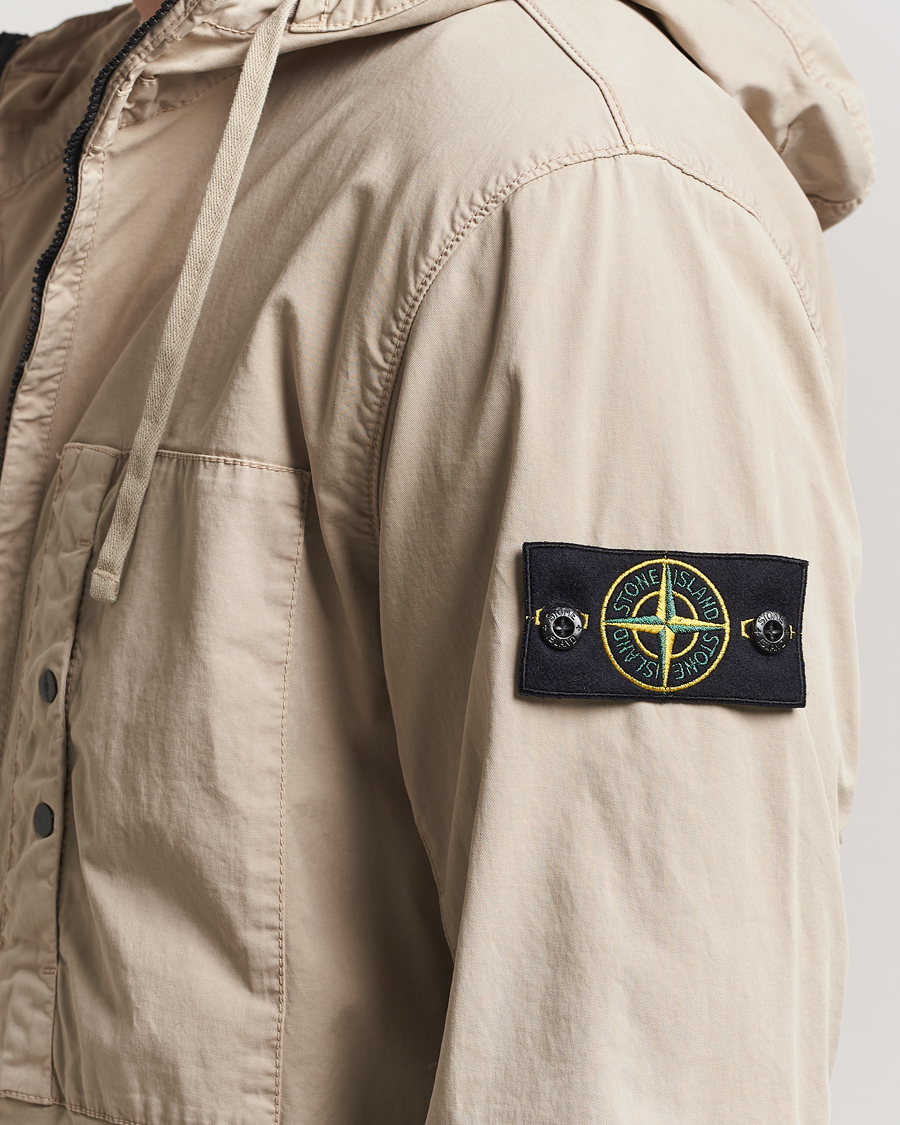 Herren | Jacken | Stone Island | Supima Cotton Stretch Hooded Jacket Desert