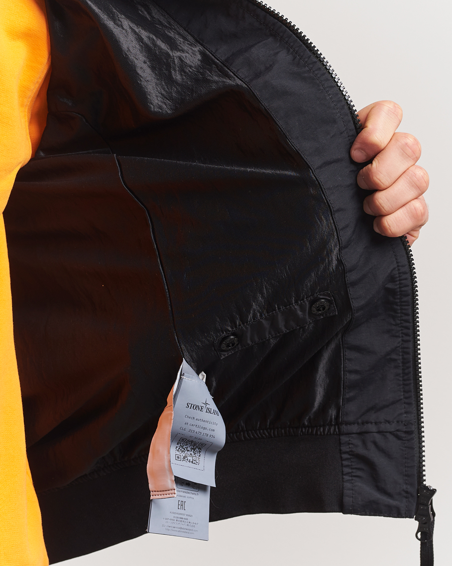 Herren | Jacken | Stone Island | Crinkle Reps Short Jacket Black