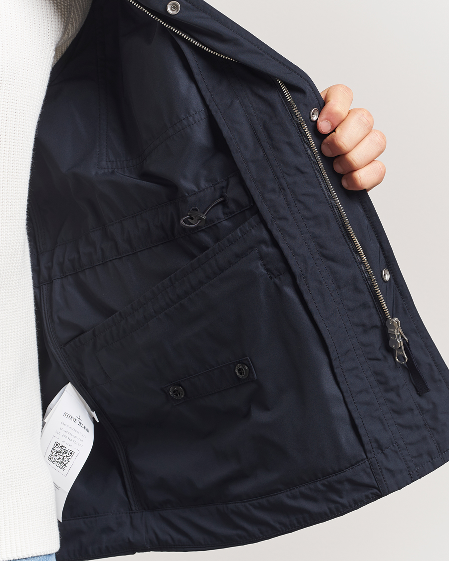 Herren | Jacken | Stone Island | Micro Twill Field Jacket Navy Blue