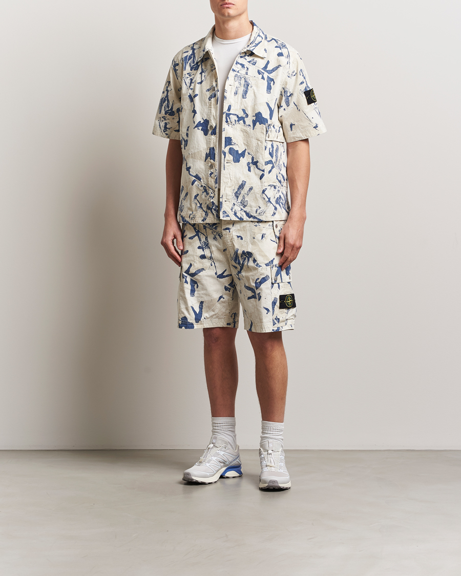 Herren | Shorts | Stone Island | Stretch Ripstop Camo Shorts Desert