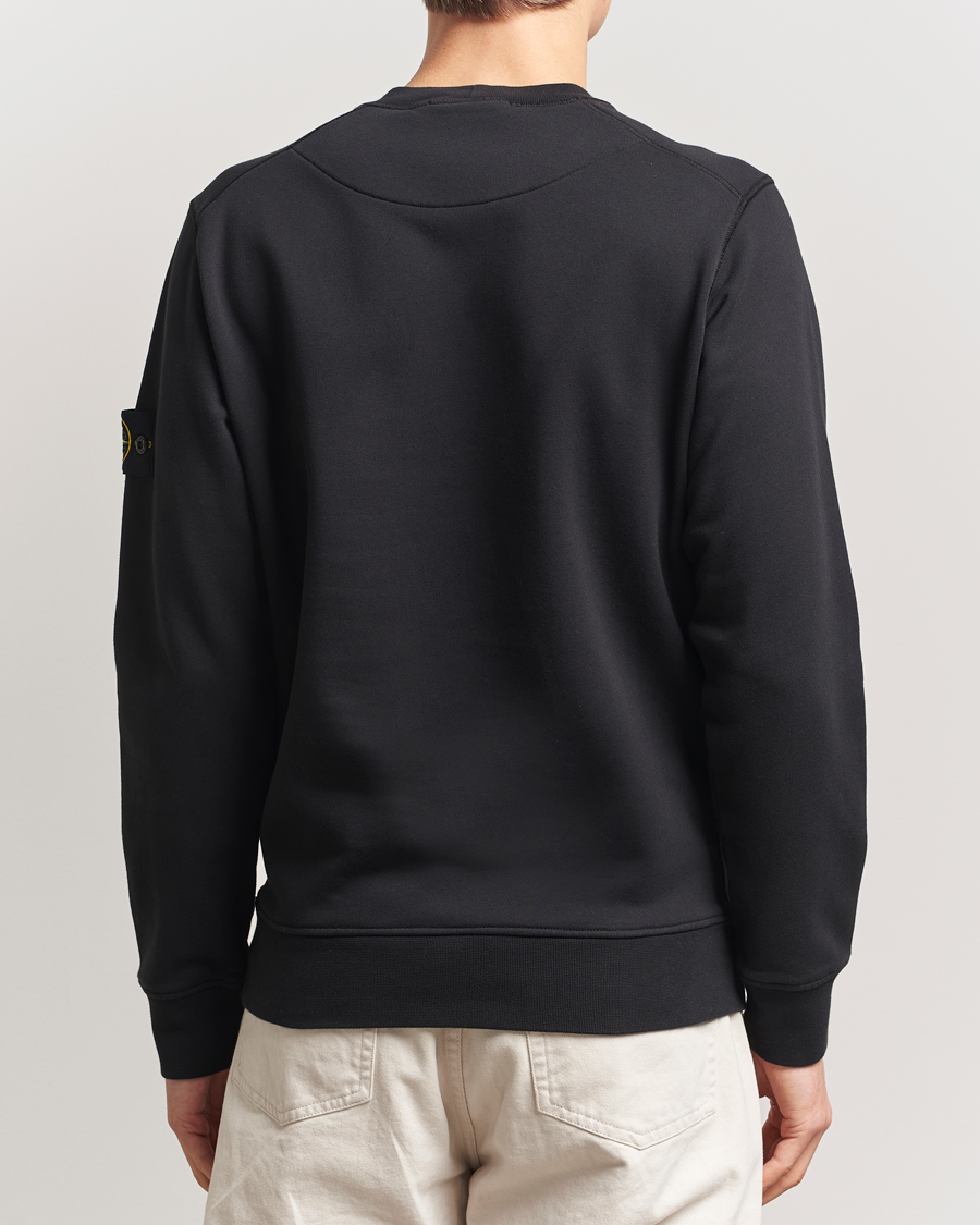 Herren | Pullover | Stone Island | Garment Dyed Fleece Sweatshirt Black