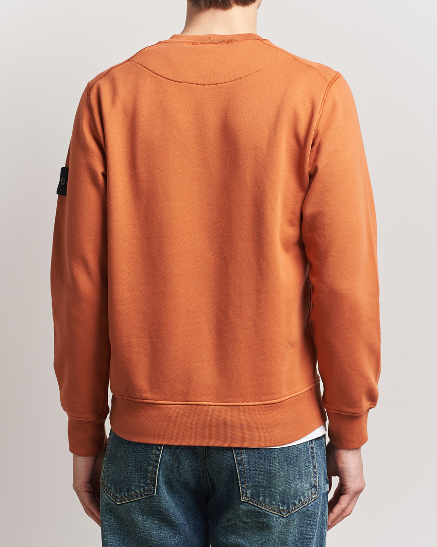 Herren | Pullover | Stone Island | Garment Dyed Fleece Sweatshirt Sienna