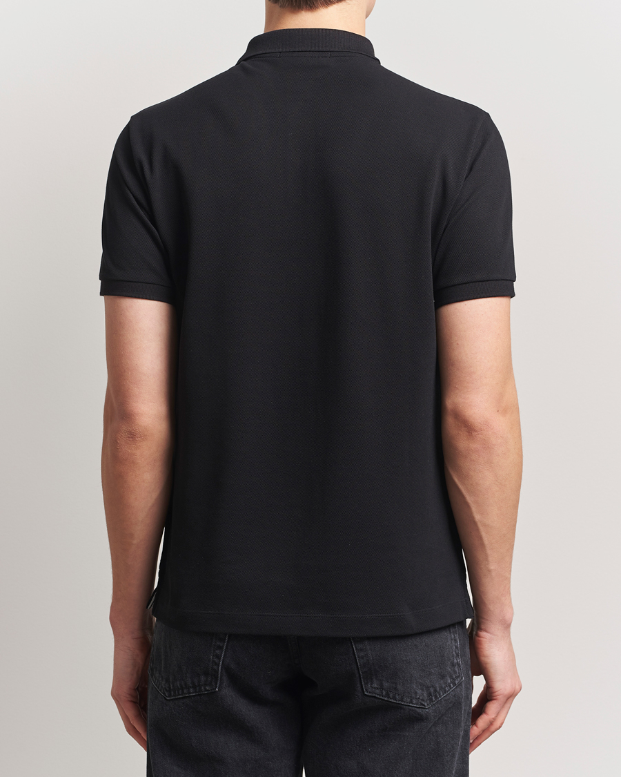 Herren | Poloshirts | Stone Island | Organic Cotton Pique Polo Black