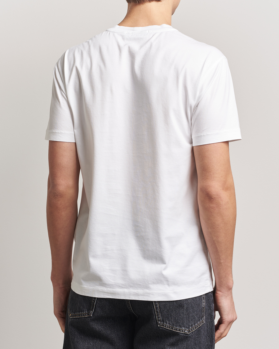 Herren | T-Shirts | Stone Island | Garment Dyed Cotton Jersey T-Shirt White