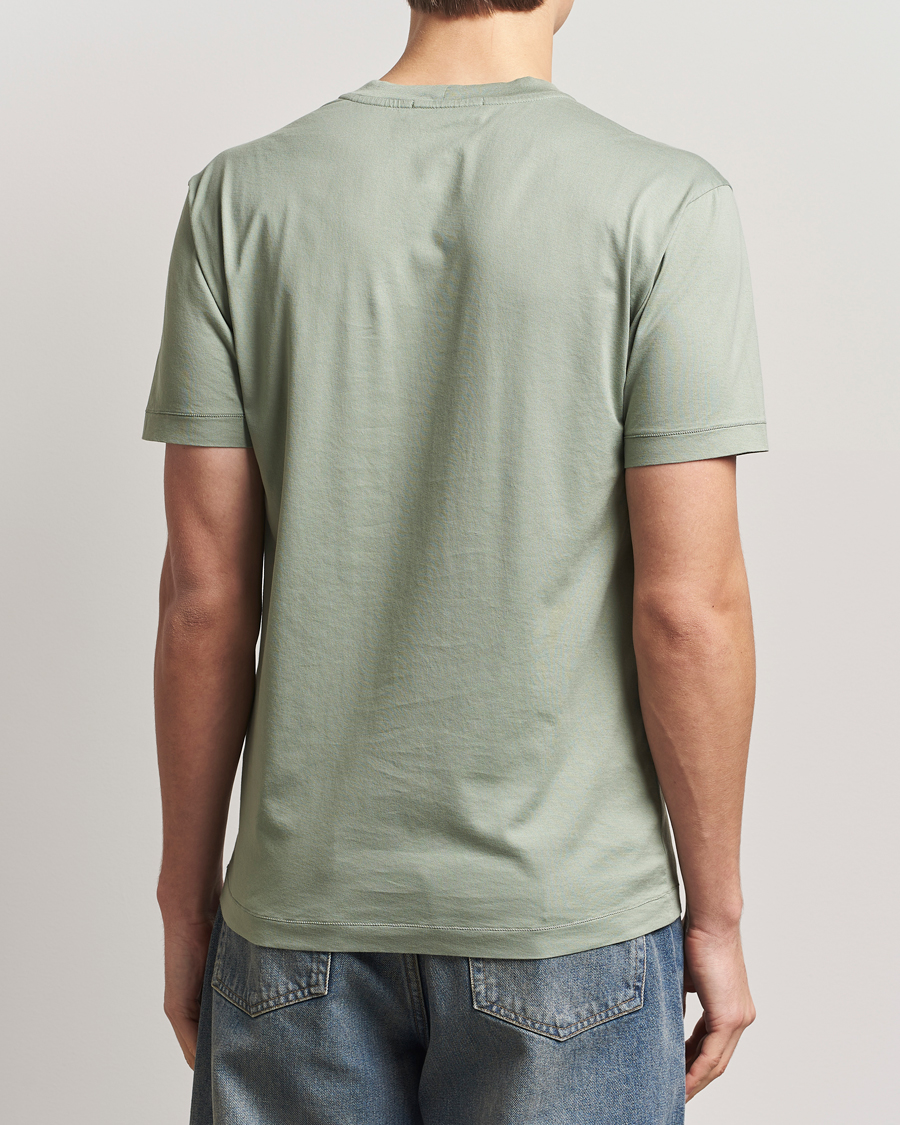 Herren | T-Shirts | Stone Island | Garment Dyed Cotton Jersey T-Shirt Sage