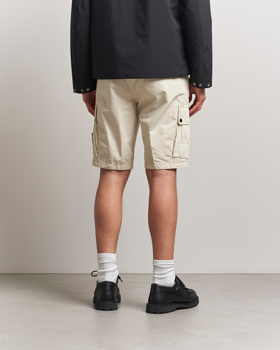 Herren | Shorts | Stone Island | Brushed Cotton Canvas Cargo Shorts Sand