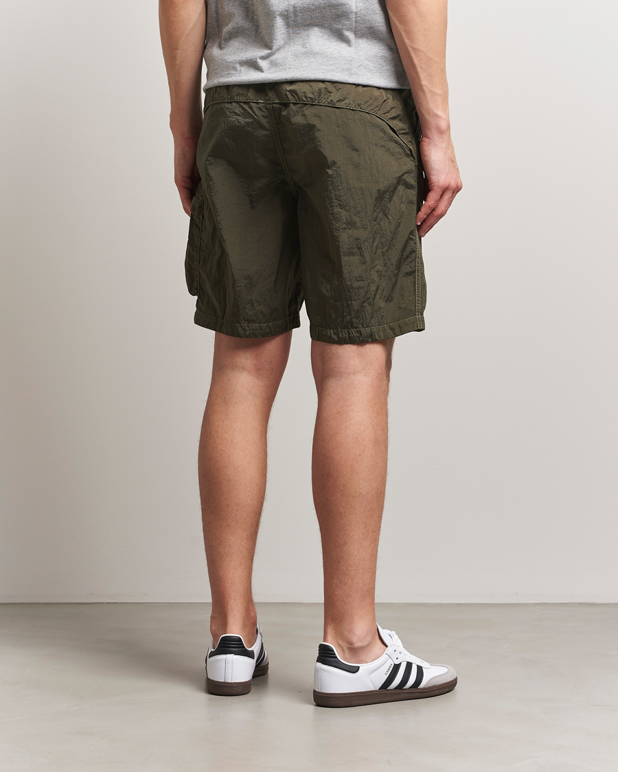 Herren | Shorts | Stone Island | Nylon Metal Drawstring Cargo Shorts Military Green