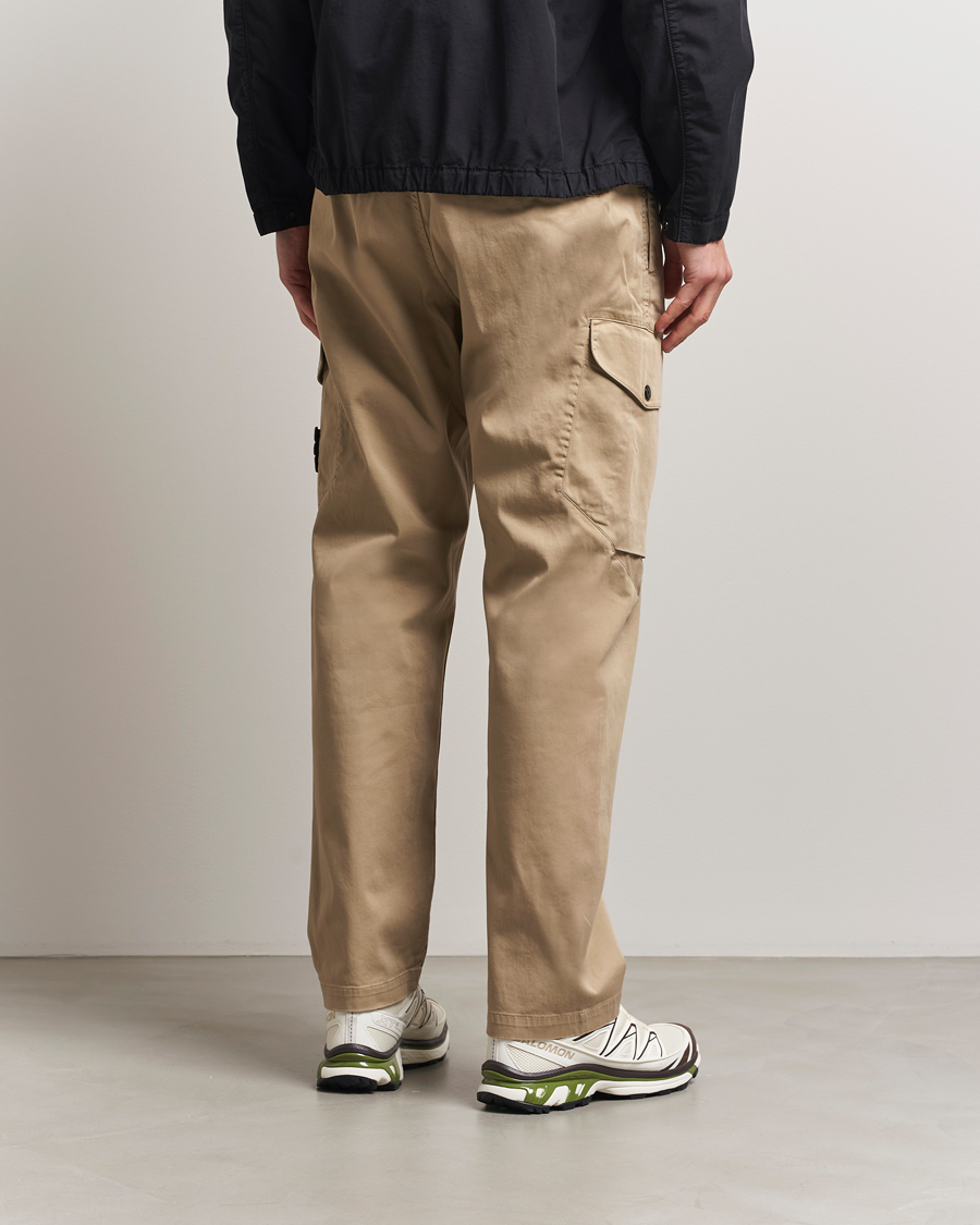 Herren | Hosen | Stone Island | Regular Fit Cotton Stretch Cargo Pants Biscuit