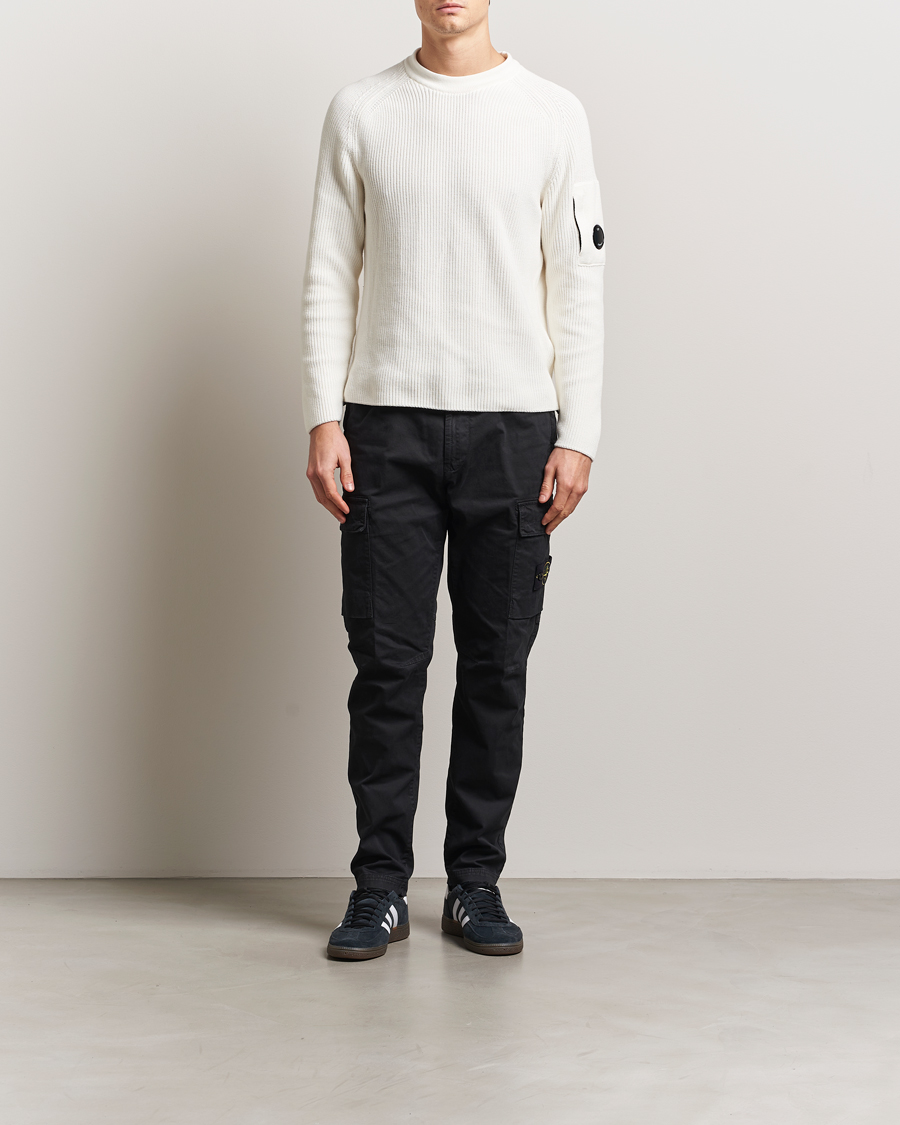 Herren | Hosen | Stone Island | Stretch Twill Cargo Pants Black