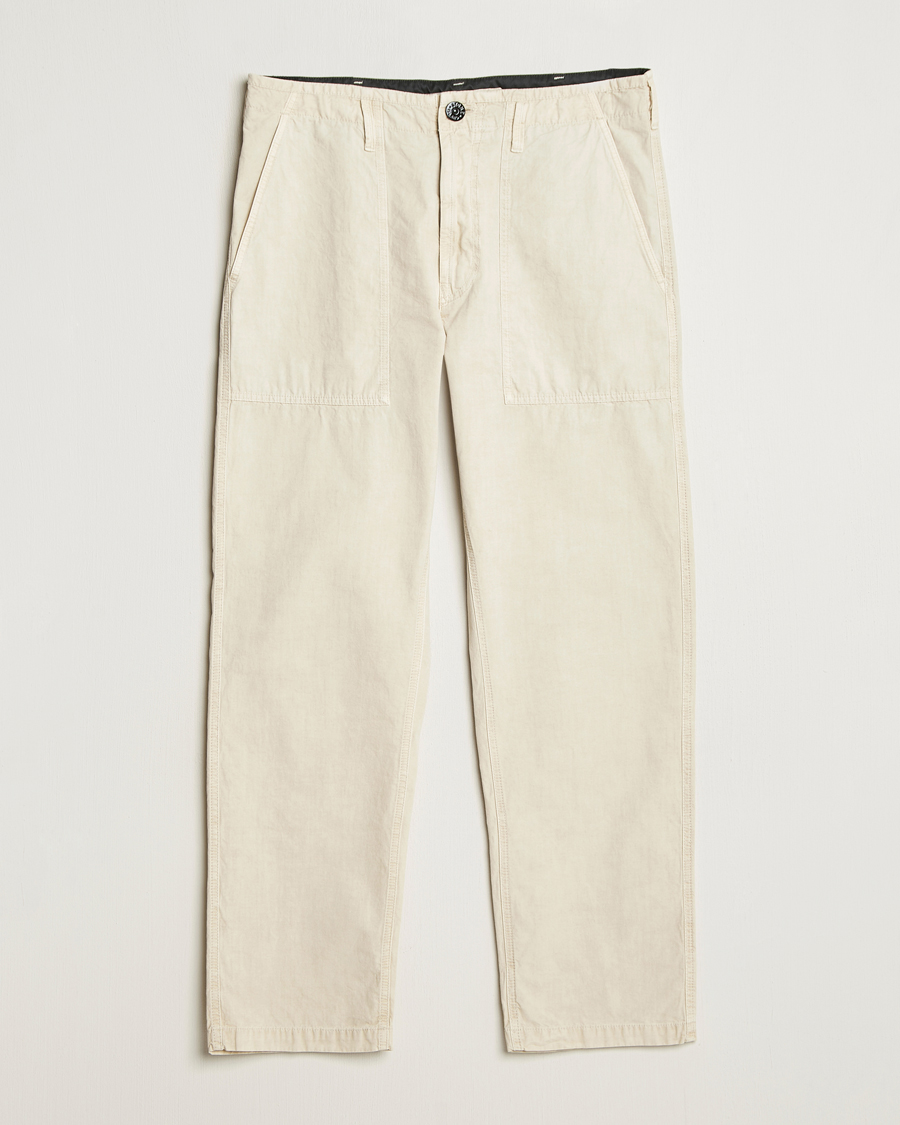 Herren | Hosen | Stone Island | Brushed Cotton Canvas Fatigue Pants Sand