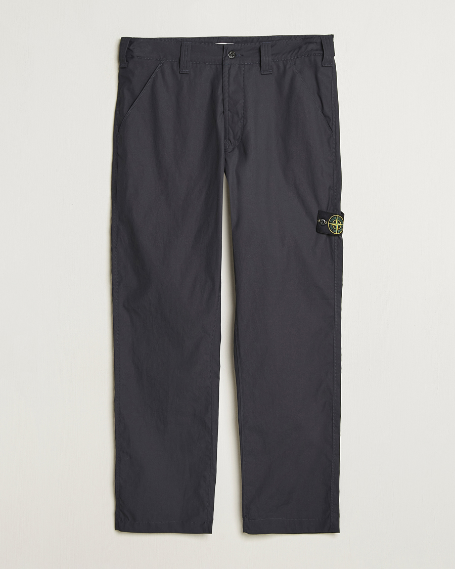Herren | Hosen | Stone Island | Supima Cotton Canvas Pants Navy Blue