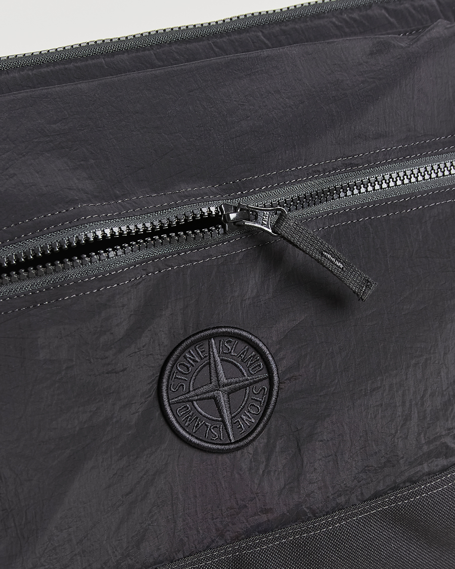 Herren | Stone Island Nylon Metal Pouch Portfolio Black | Stone Island | Nylon Metal Pouch Portfolio Black