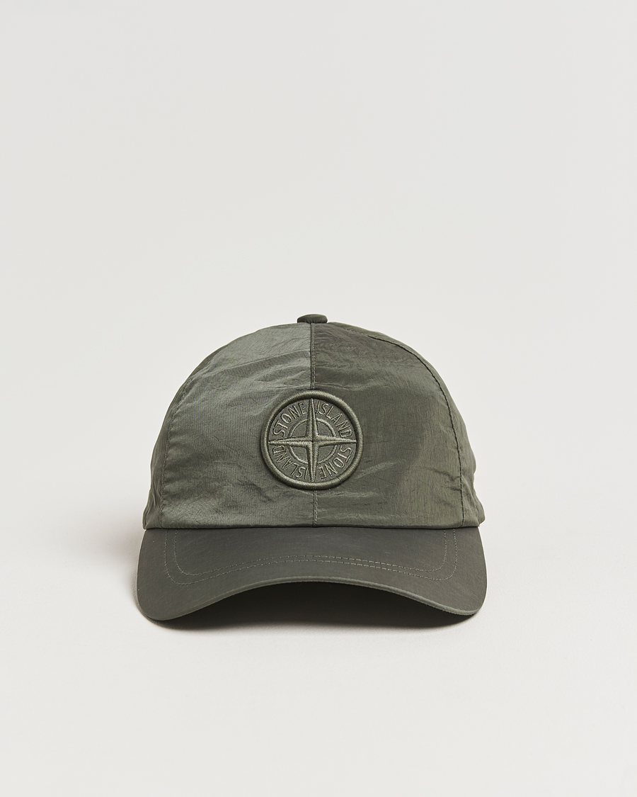 Herren | Stone Island Nylon Metal Cap Musk | Stone Island | Nylon Metal Cap Musk