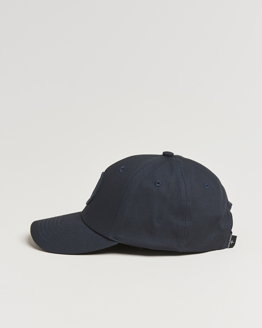 Herren | Stone Island Classic Cotton Cap Navy Blue | Stone Island | Classic Cotton Cap Navy Blue
