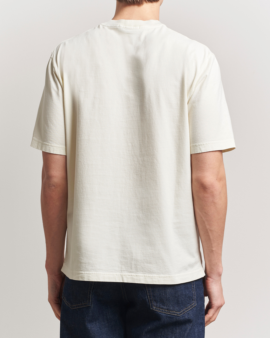 Herren | T-Shirts | Stone Island | Marina Organic Cotton T-Shirt Ivory