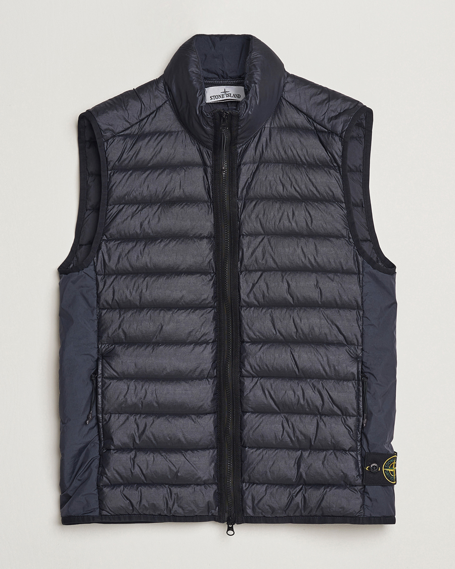Herren | Jacken | Stone Island | Nylon Down Vest Navy Blue